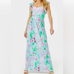 *FLASH SALE* Lilly Pulitzer Cristal Maxi Dress